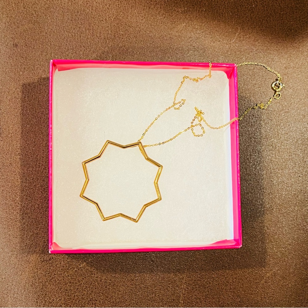 KIRAKIRA by Suz Somersall Gold-Plated Brass Estrella Pendant Necklace